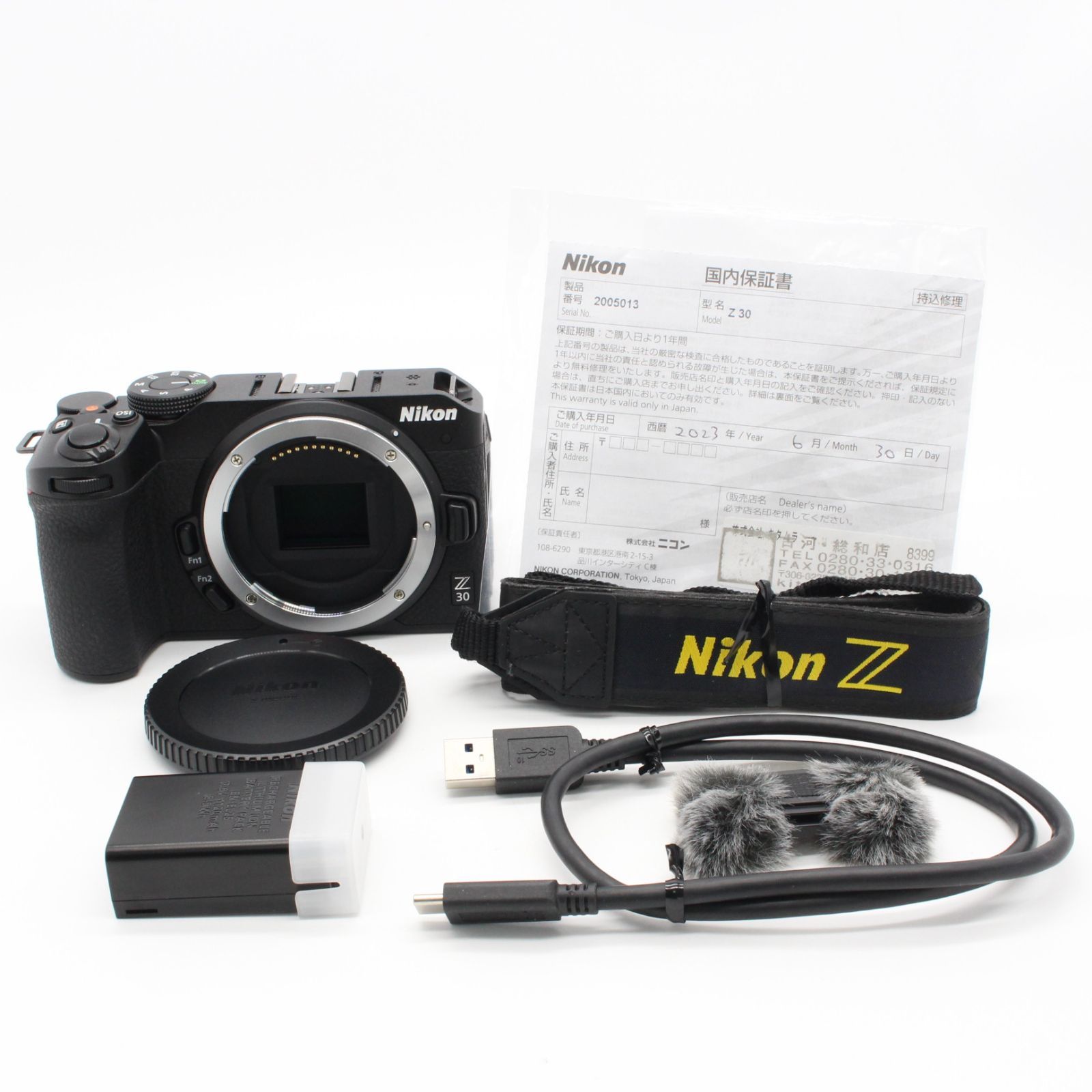 ☆極上品☆Nikon Z30 ボディ メーカー保証付き - メルカリ