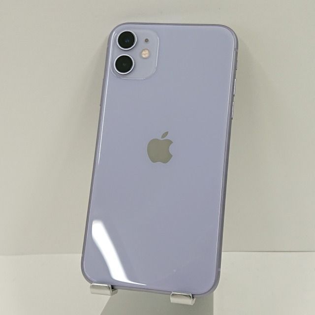 iPhone11 128GB au パープル 送料無料 本体 c02875 - メルカリ