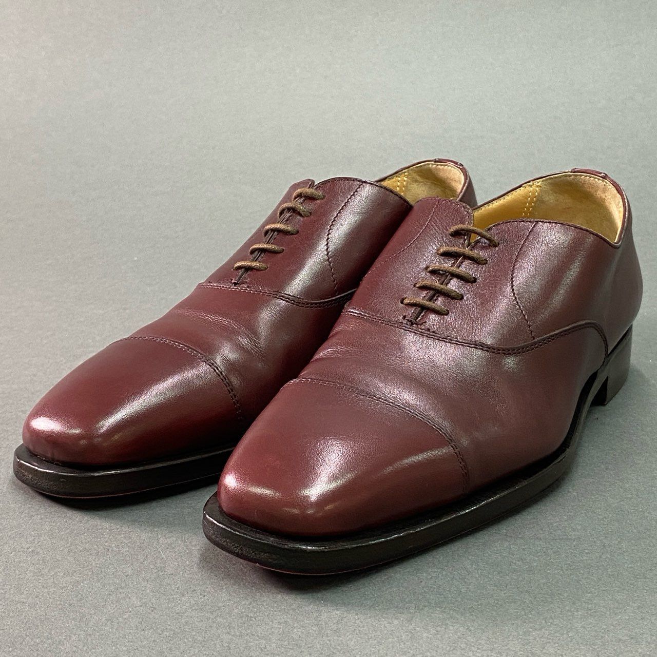 1g8 《美品》 HERMES エルメス ストレートチップ ドレスシューズ