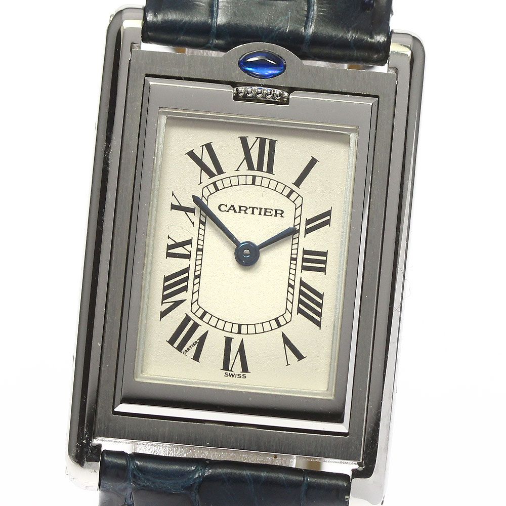 ☆ジャンク【CARTIER】カルティエ タンクバスキュラントMM W1011258