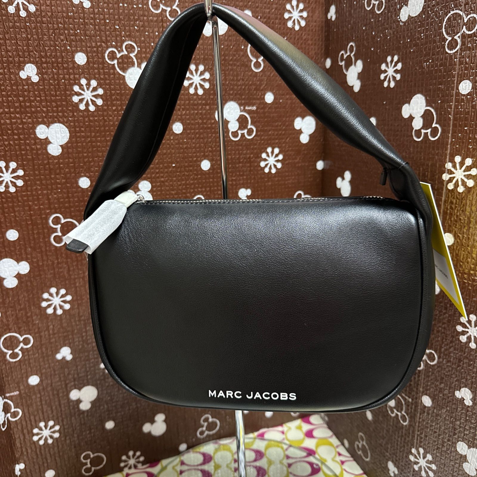 新品★Marc Jacobs The Pushlock ホーボーバッグ ミニ