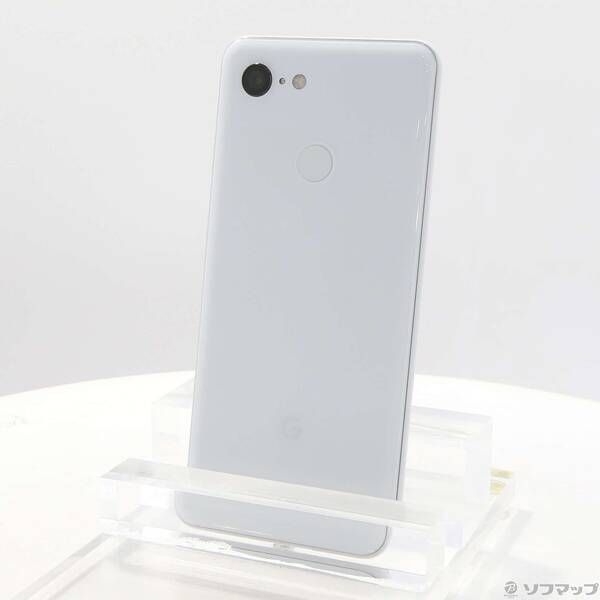 中古品〕 Google Pixel 3 64GB クリアリーホワイト G013B docomo【305】