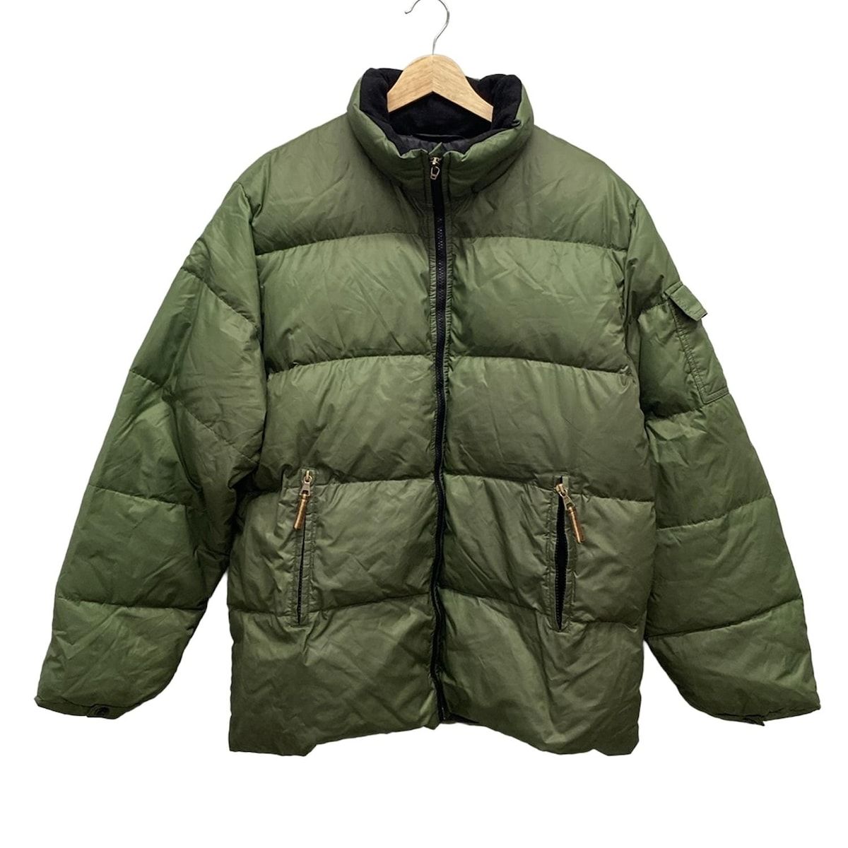 MONCLER カーキ フード付きダウンジャケット MONCLER モンクレール ダウンジャケット メンズ アウター フード