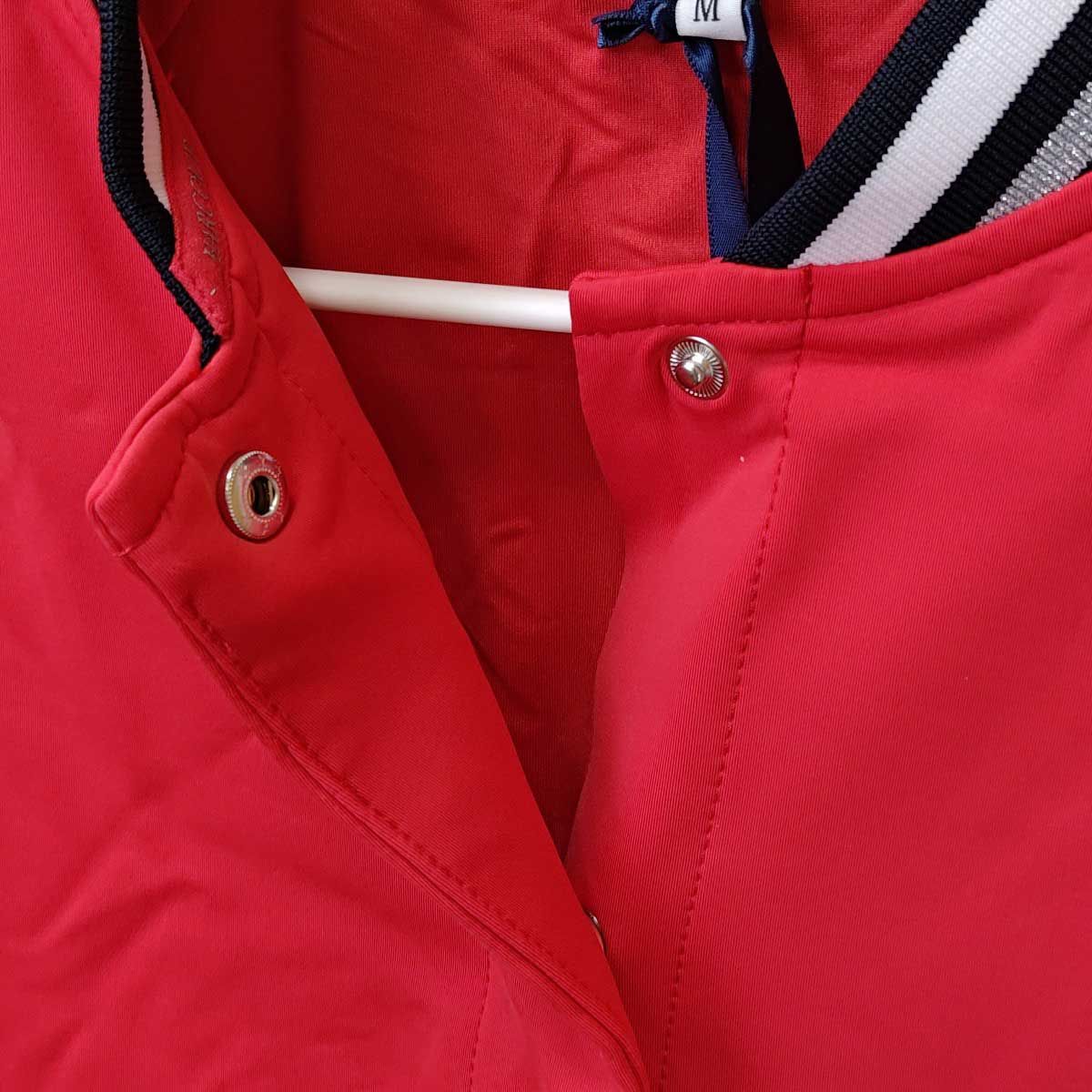 アークア HARCOUR Veste Aix ボタンダウン ストレッチ ライディング ジャケット M レッド レディース 乗馬 馬術 アークア HARCOUR Veste Aix ボタンダウン ストレッチ