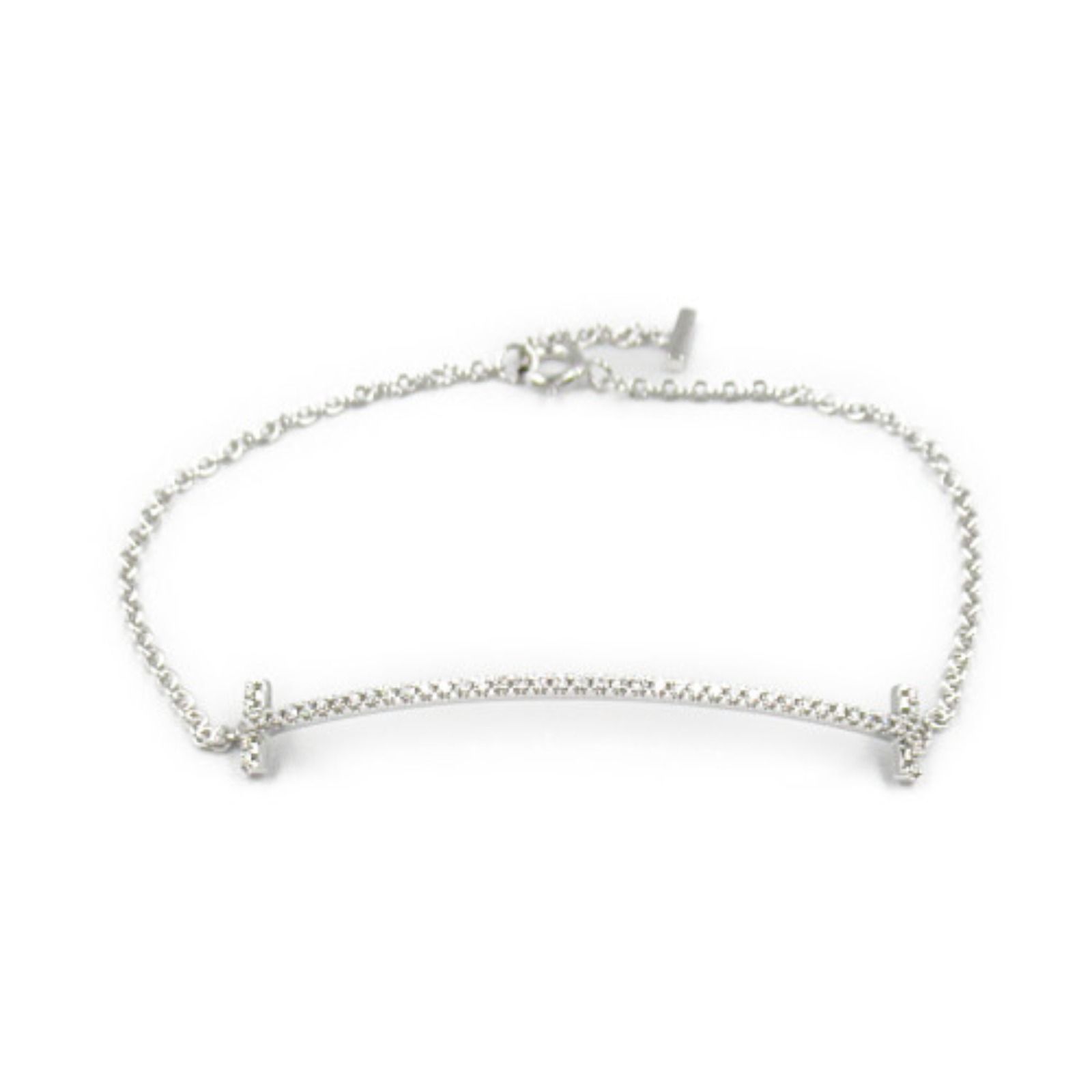 ティファニー TIFFANY＆CO ブレスレット Tスマイル ダイヤ