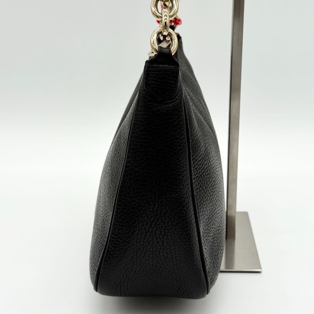 極美品】FURLA ハンドバッグ 2way セミショルダーバッグ レザー