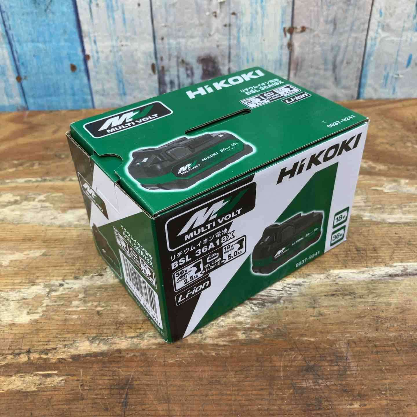 ♥品 純正品 ハイコーキ HIKOKI 旧 日立工機 リチウムイオンバッテリー 36V|2.5Ah BSL36A18X 柏店