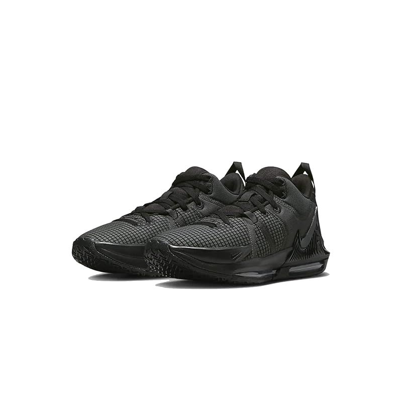Nike メンズ Lebron Witness 7 バスケットボールシューズ, ブラック/ブラック-アンスラサイト, 24.5 0
