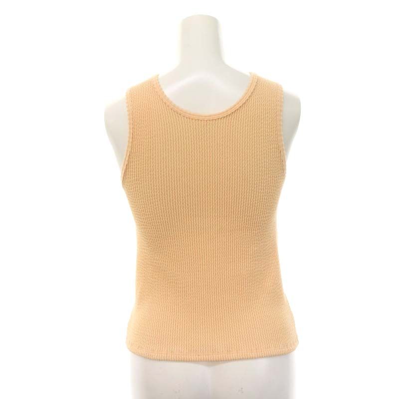 ババコ babaco Shrink Rib Knit Tank ニット カットソー