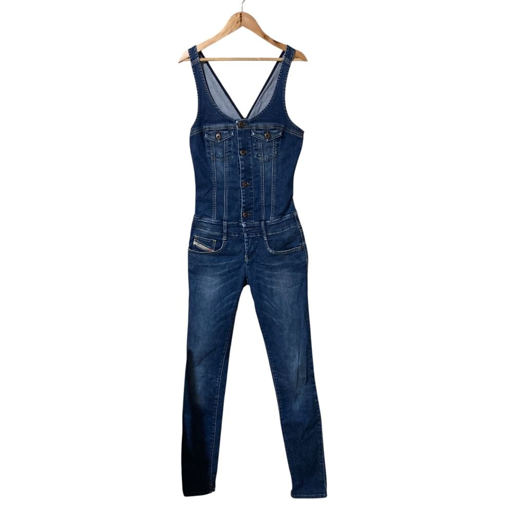 美品 DIESEL ディーゼル JALIN スリム オープンバック デニム