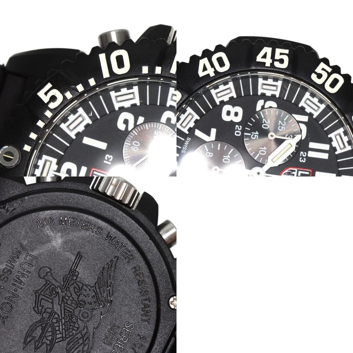 LUMINOX ルミノックス 3080シリーズ クロノグラフ ネイビーシールズ 