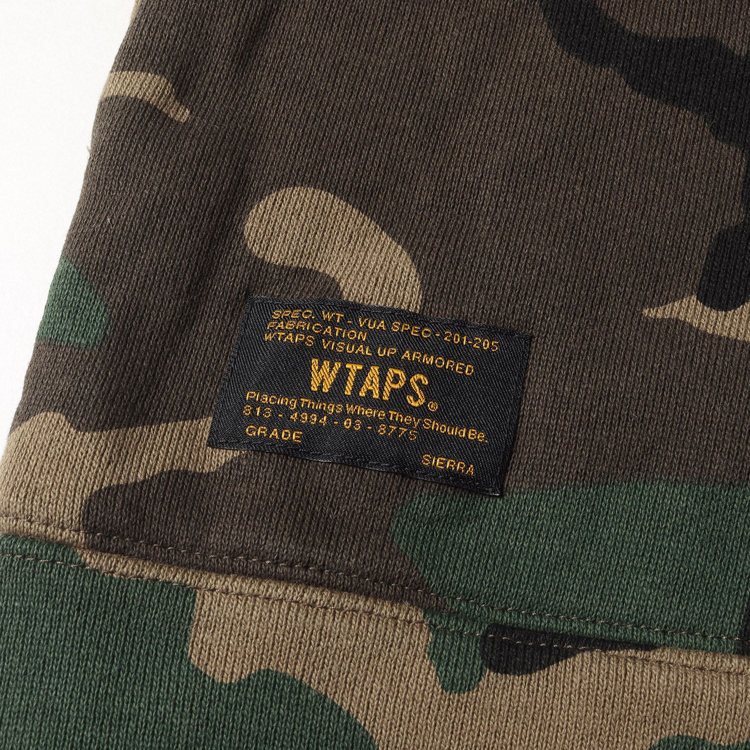 WTAPS ダブルタップス パーカー サイズ:S ウッドランドカモ ミリタリー  