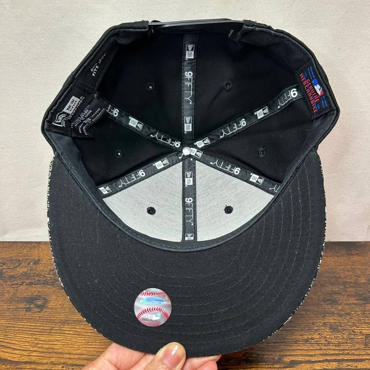 L-71 ニューエラ NY・9FIFTY ヤンキース バンダナ柄 激レア1730 - Ref