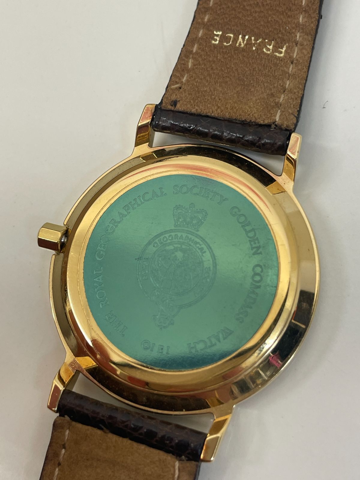 K【美品】英国王立地理学協会 黄金の羅針盤 腕時計 - メルカリ