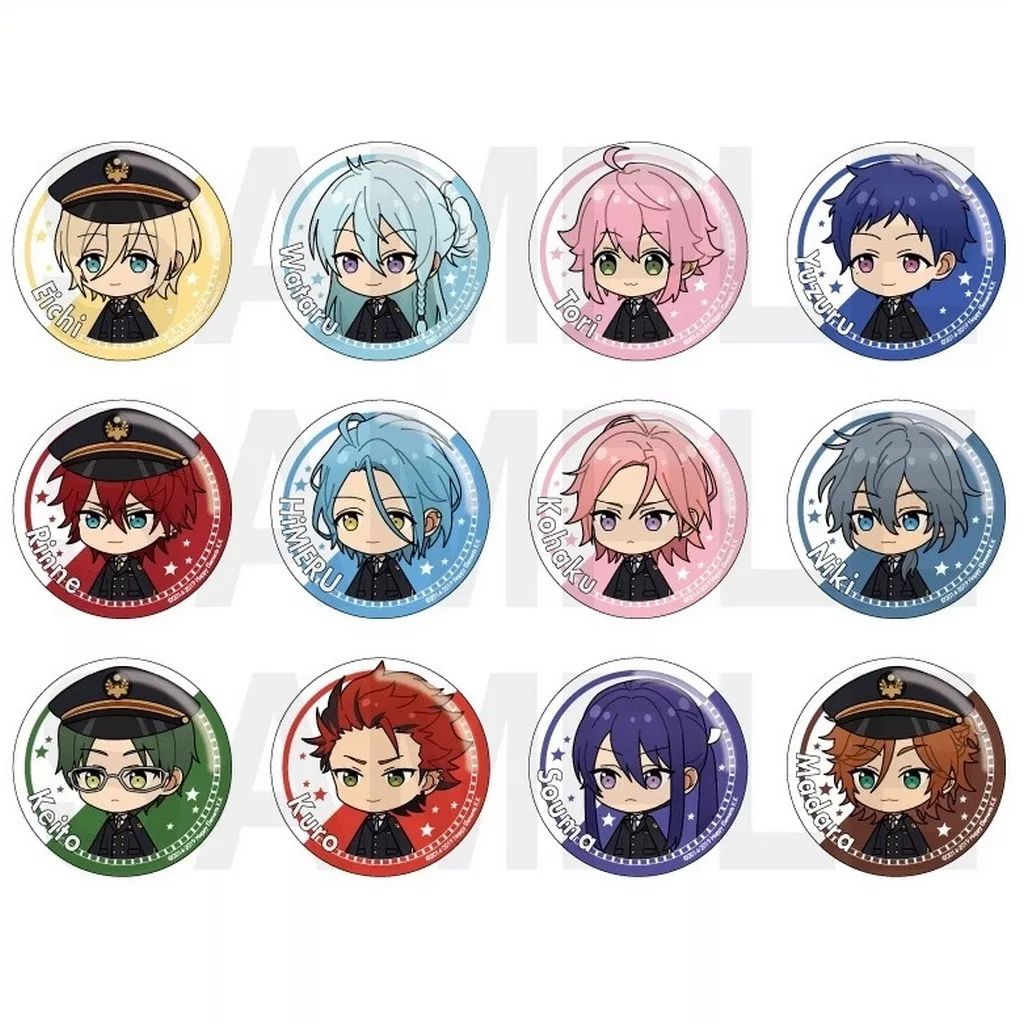 中古】バッジ・ビンズ 全12種セット 「あんさんぶるスターズ