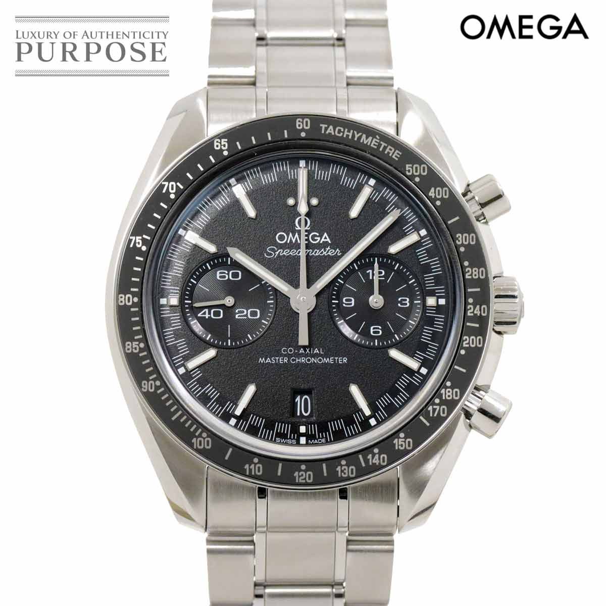 オメガ OMEGA スピードマスター スーパーレーシング 329 30 44 51 01 001 クロノグラフ デイト 自動巻き ブラック Speedmaster 90262183