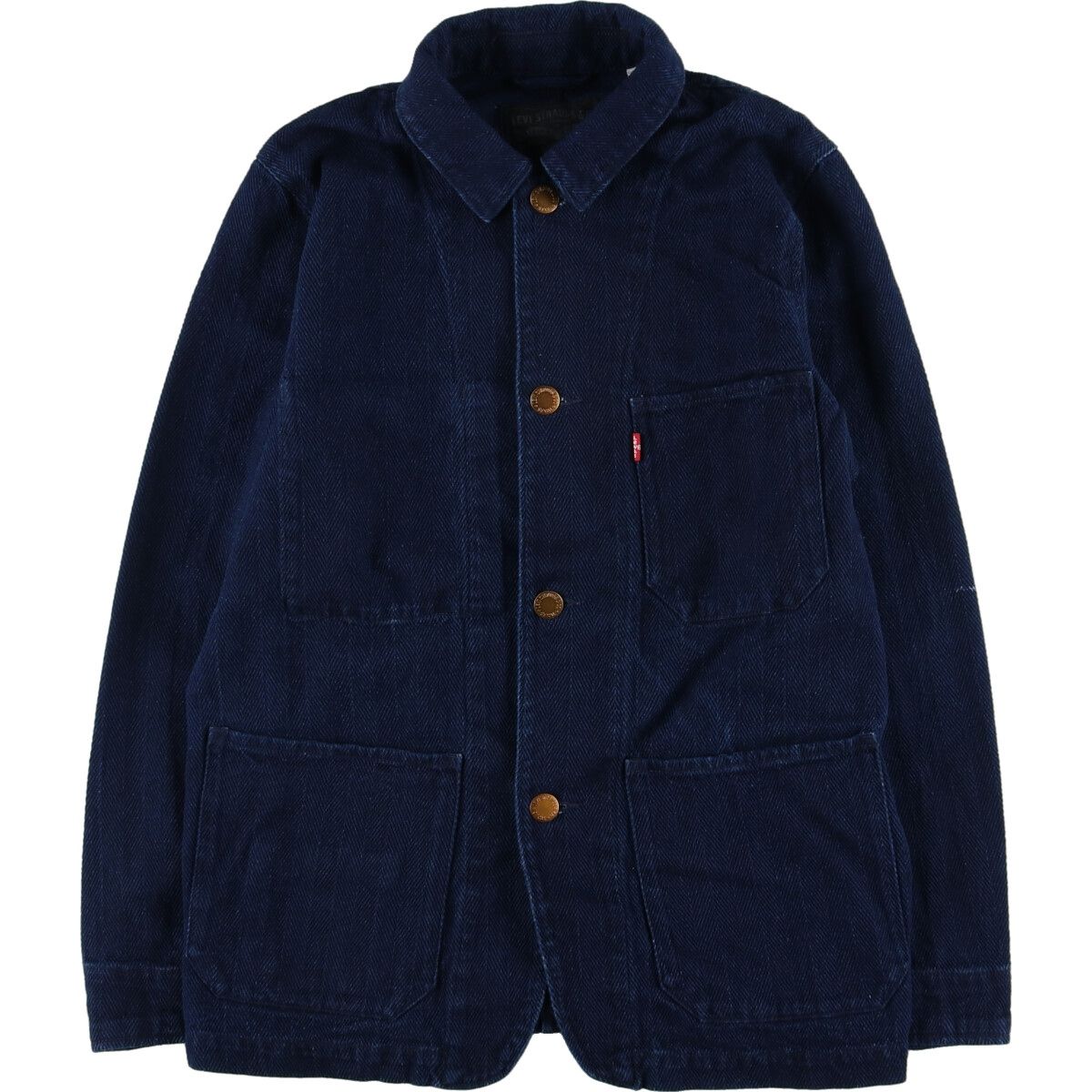 古着 リーバイス Levi's ヘリンボーン コットンジャケット メンズS /eaa412812 【中古】/eaa412812