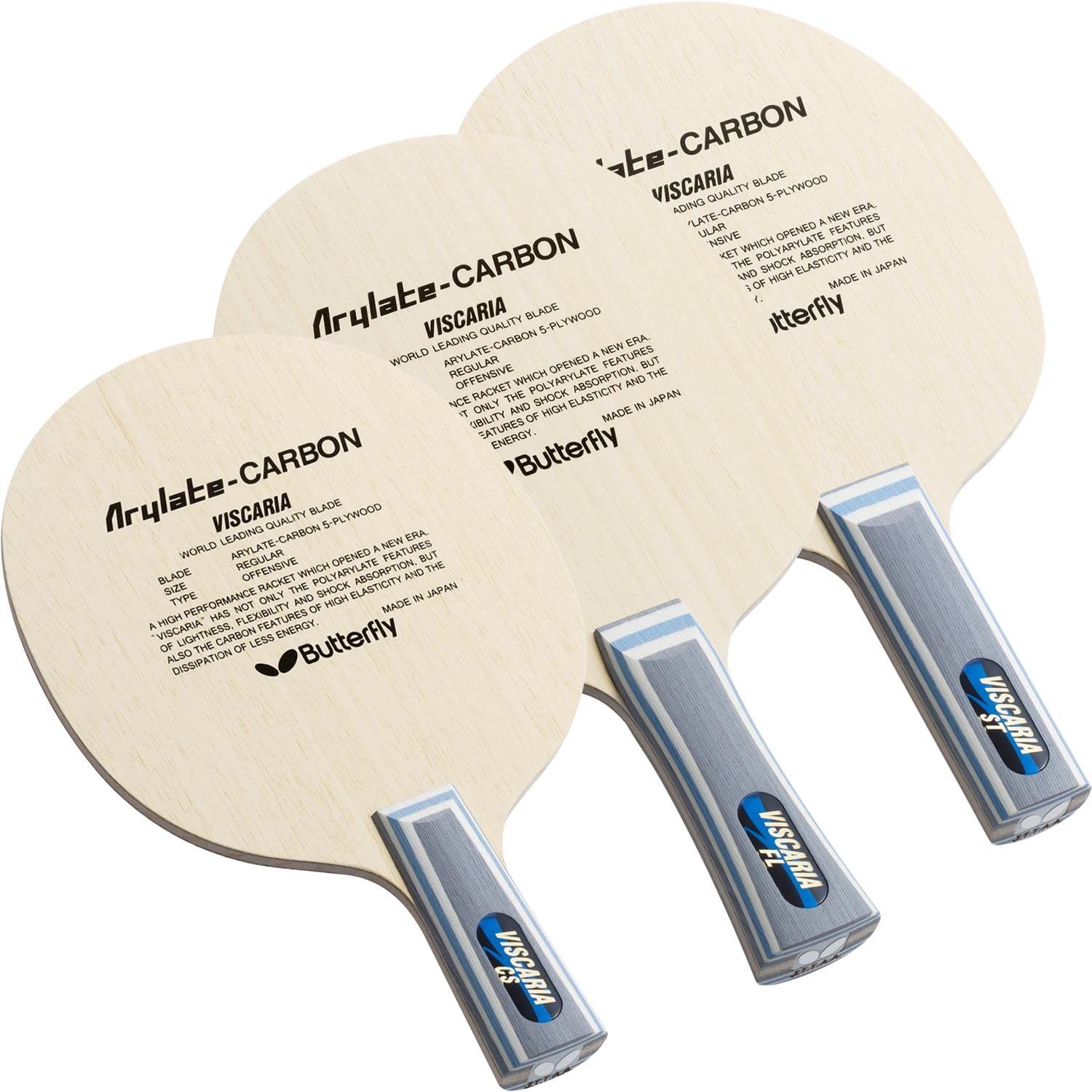 バタフライ Butterfly 卓球 ラケット ビスカリア シェークハンド 攻撃用 特殊素材入り フ 30041 その他 フェイスケア