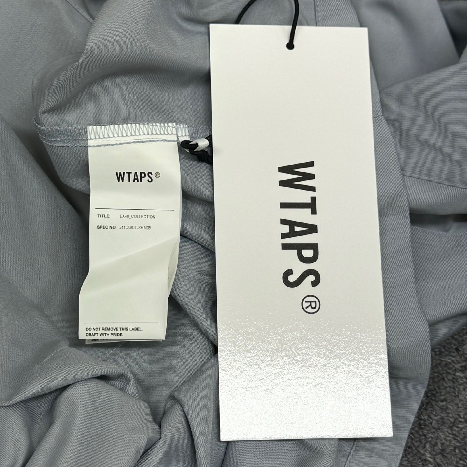 定価25300円 新品 WTAPS 24SS REPO / LS / CTPL. TWILL. INGREDIENT  