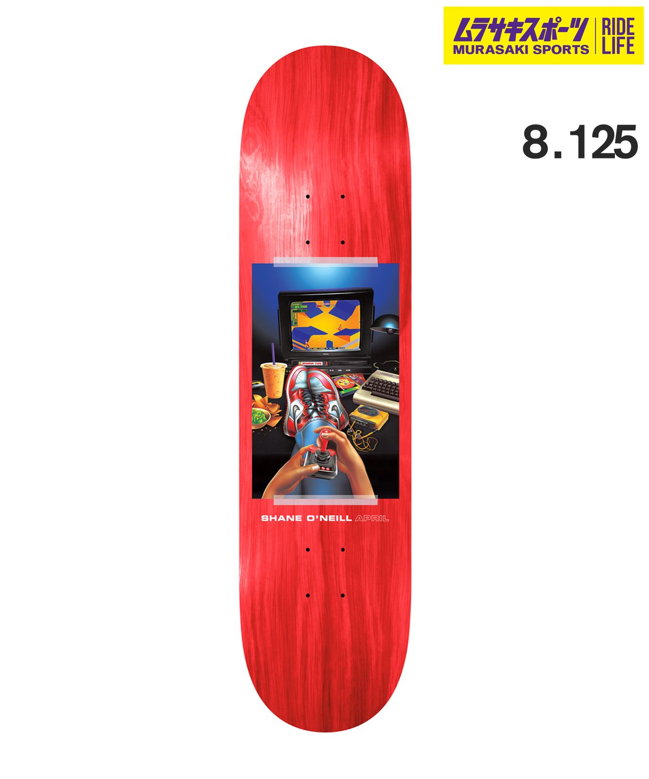 ムラスポ公式 APRIL エープリル スケートボード デッキ 8.125inch SHANE O NEILL - VINTAGE 2 ムラサキスポーツ