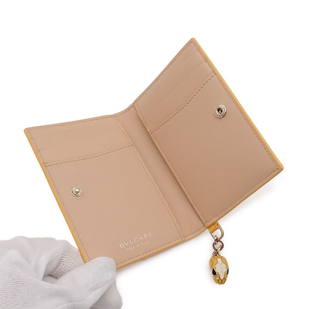 ブルガリ セルペンティ フォーエバー カードフォルダー カード入れ 蛇  