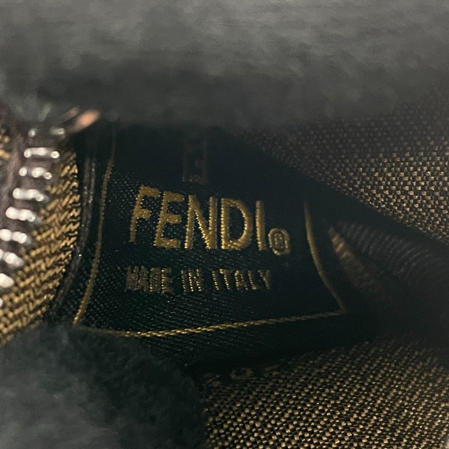 FENDI フェンディ コインケース ズッカ柄 キーリング付き
