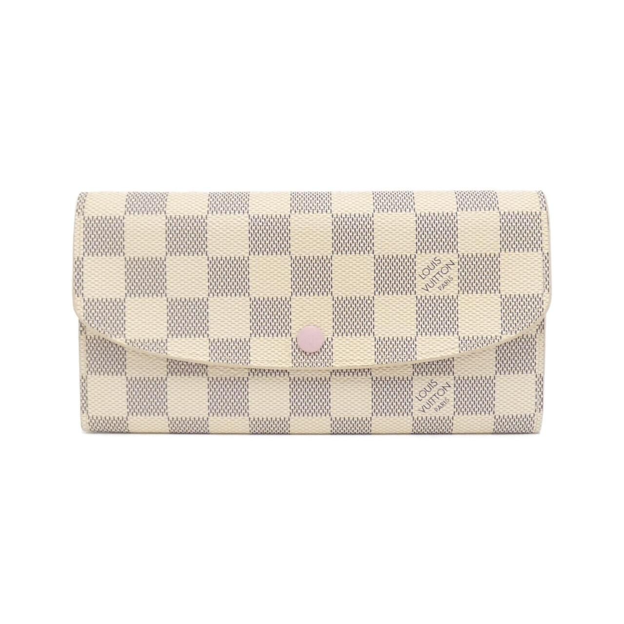 ルイヴィトン ダミエ アズール ポルトフォイユ エミリー N41625 財布