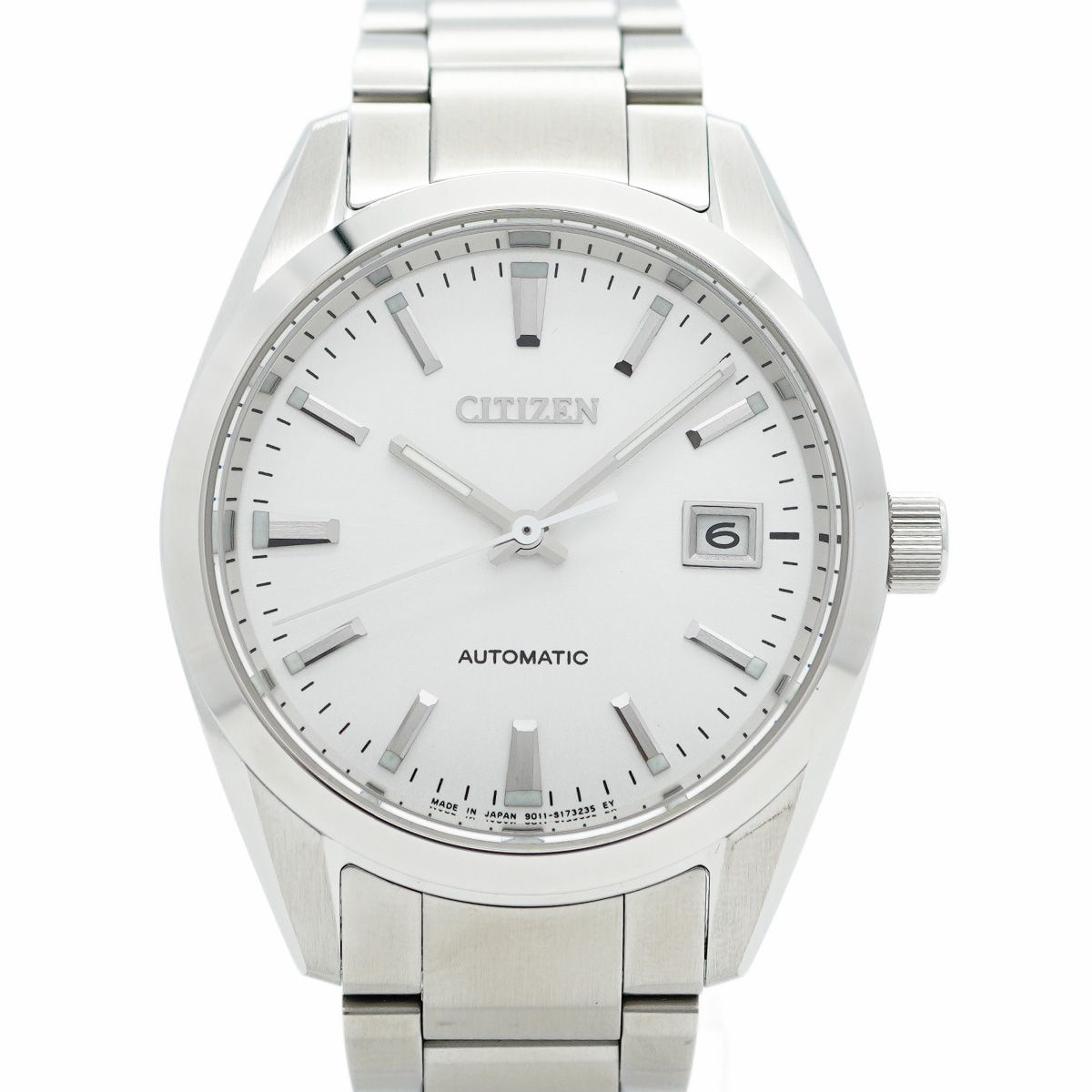 5wwm0229 シチズン シチズンコレクション 9011-S125804 シルバー文字盤 腕時計 メンズ