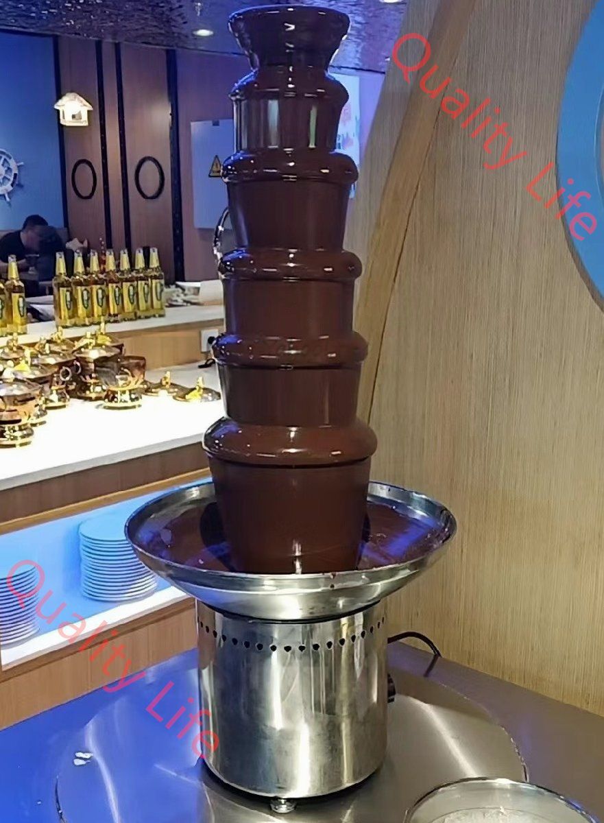業務用チョコレートファウンテン チョコレートフォンデュ チョコレートマウンテン 5層 単相 100V WWW_KANDAIZUMI_COM