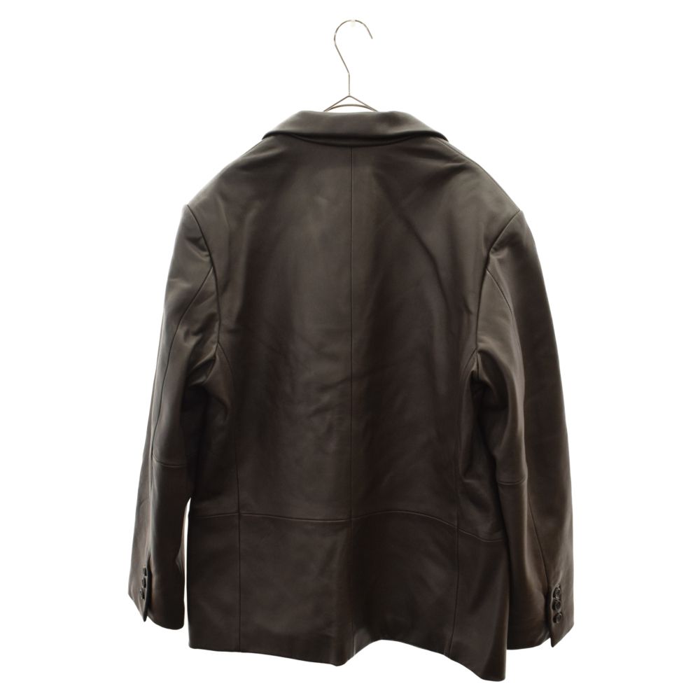 a*z様 supreme lether blazer brown