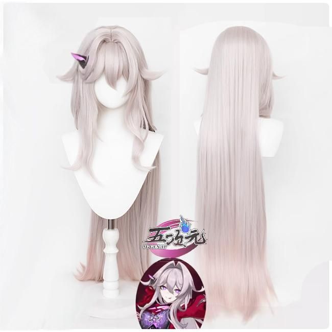 セット済みウィッグ　崩壊3rd　松雀　しょうじゃく　コスプレ Amazon.co.jp: 【GK】崩壊3rd 松雀「瞒天乐游·曙影」 コスプレ