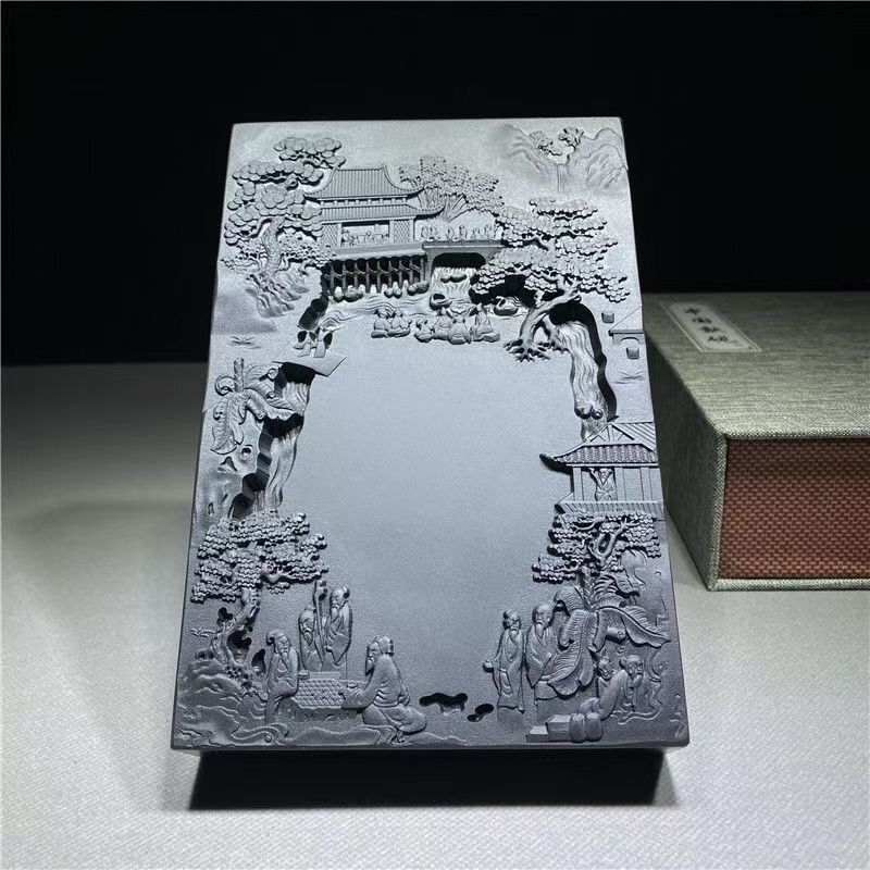 中国書道具 歙州硯 老巧板硯 | 骨董品買取・和楽器買取 五宝堂