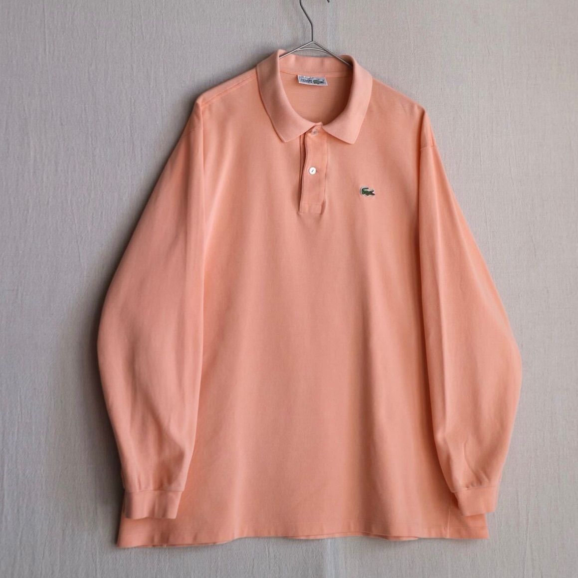 70s後期　フレラコ　LACOSTE ピンク　 ポロシャツ　サイズ5 70s後期 フレラコ LACOSTE ピンク ポロシャツ サイズ5 - メルカリ