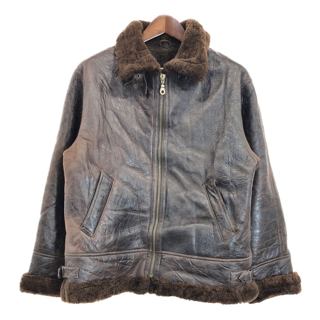 DAVOS COLLECTION B-3 フライトジャケット ムートンジャケット  