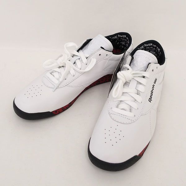 Reebok / リーボック ◇ローカットスニーカー/Freestyle Lo/ホワイト/レザー/24ｃｍ/タグ付き CN1529  【レディース/ガールズ/LADY/女性/婦人】【靴/クツ/シューズ/SHOES】 レディースファッション【未使用】 - メルカリ