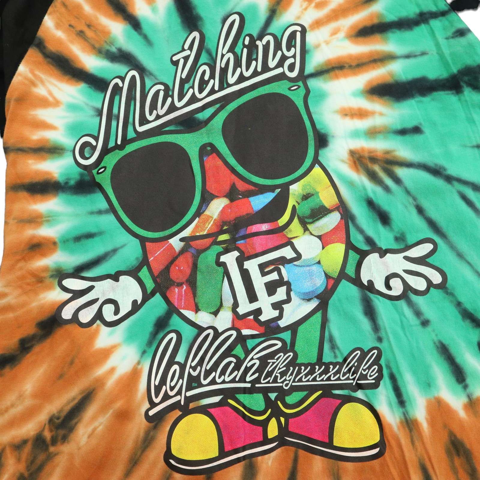 lEFLAH タイダイTシャツ WANIMA 着用 レフラー タイダイTシャツ WANIMA