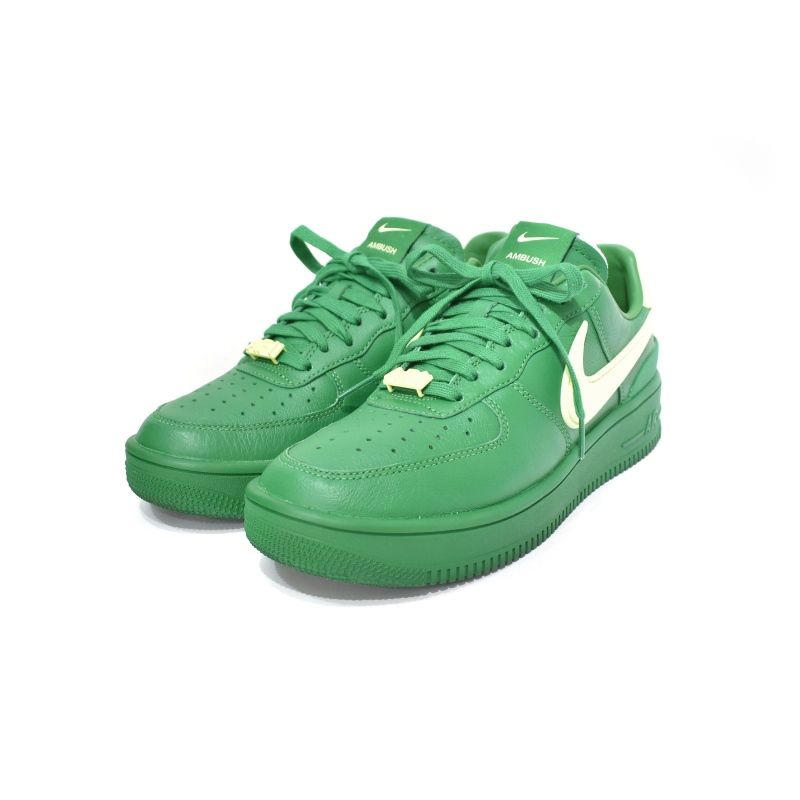 ナイキ NIKE アンブッシュ AMBUSH Air Force 1 Low Pine Green and Citron エアフォース1 ロー  パイングリーン アンド シトロン スニーカー US8 緑 グリーン DV3464-300 ■GY20