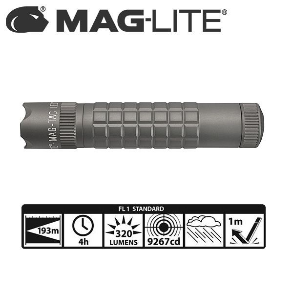 Mag-Lite(マグライト) / MAG-TAC LED クラウンベゼル (Urban Gray) - ハンディーライト - Mag-Lite(マグライト) / MAG-TAC LED クラウンベゼル (Urban Gray) - ハンディーライト -