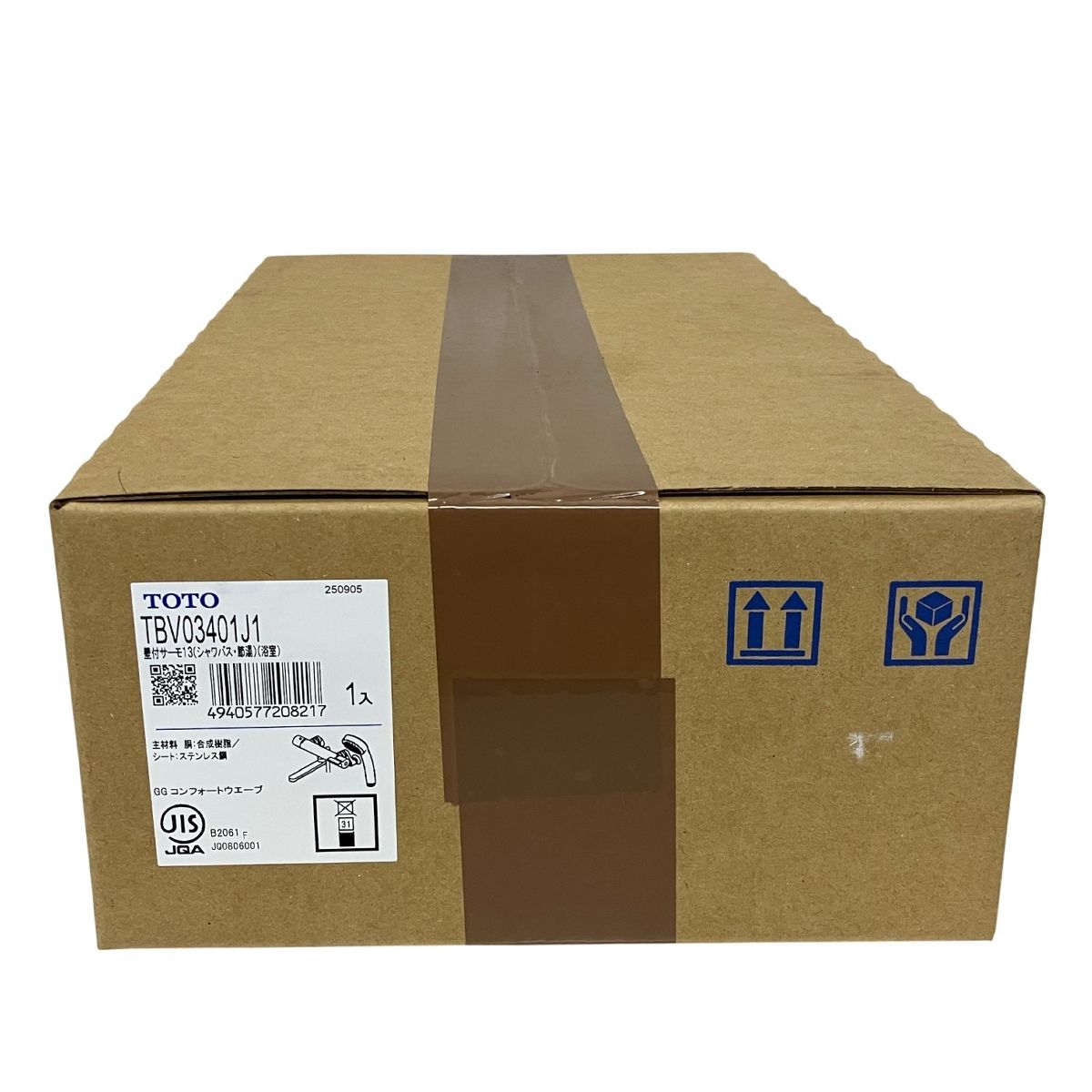 TOTO TBV03401J1 浴室用 壁付サーモスタット混合栓 コンフォートウエーブ ♥ T10561118