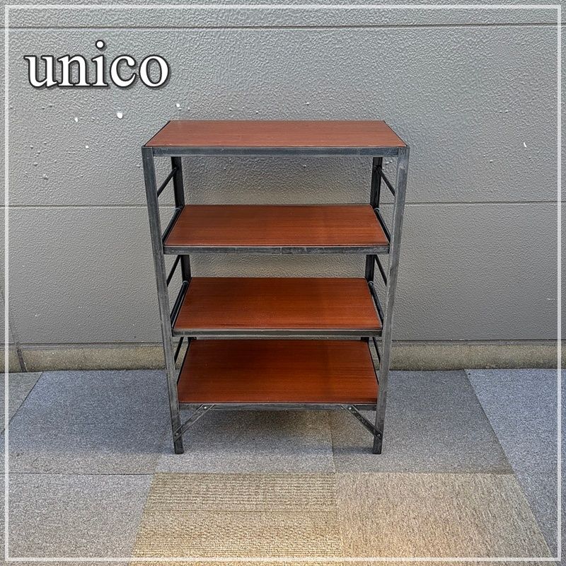 unico ウニコ LUMBER-mini ランバーミニ オープンシェルフ アイアン