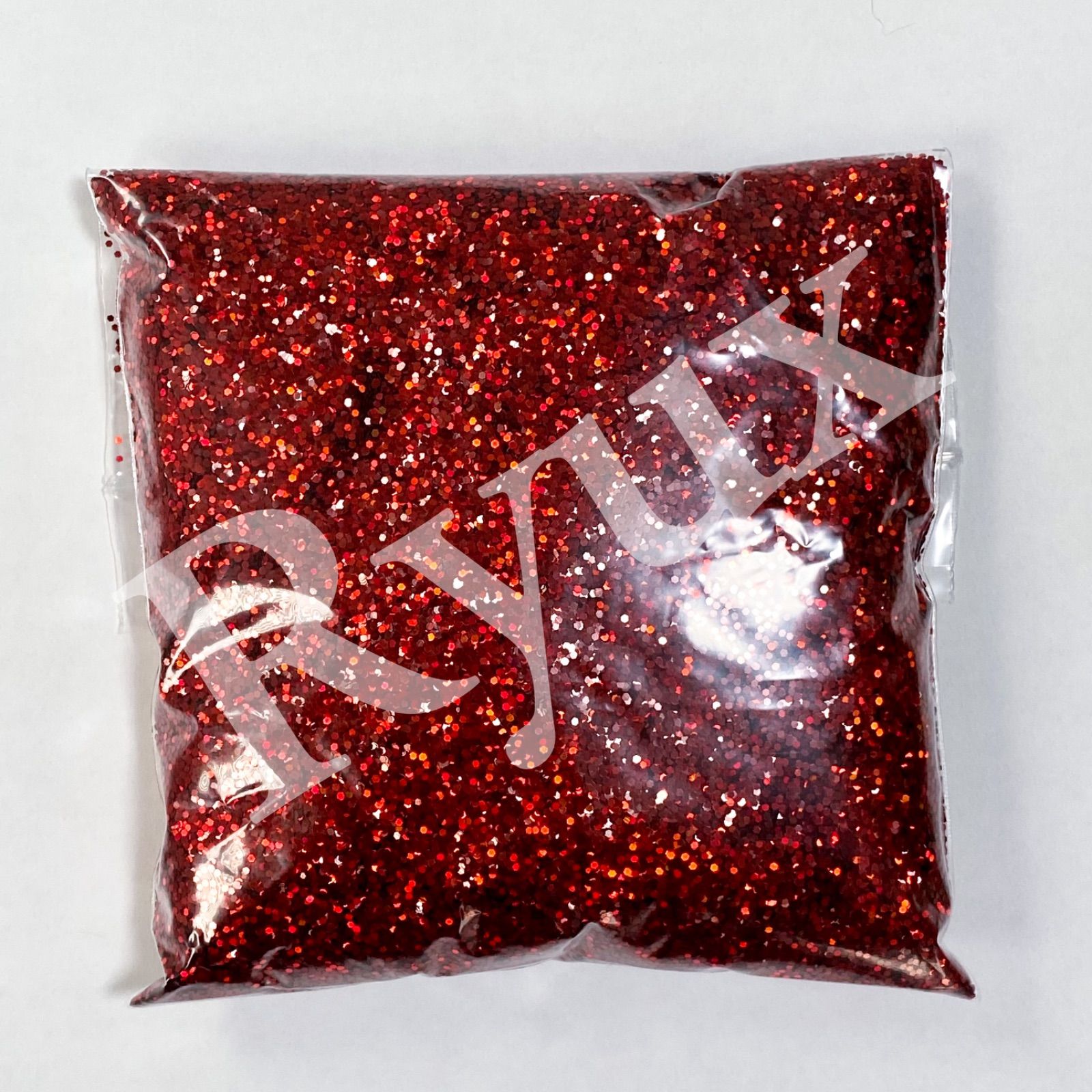 大容量！ラメ グリッター 多色レッド 0.8mm 100g 塗装 素材