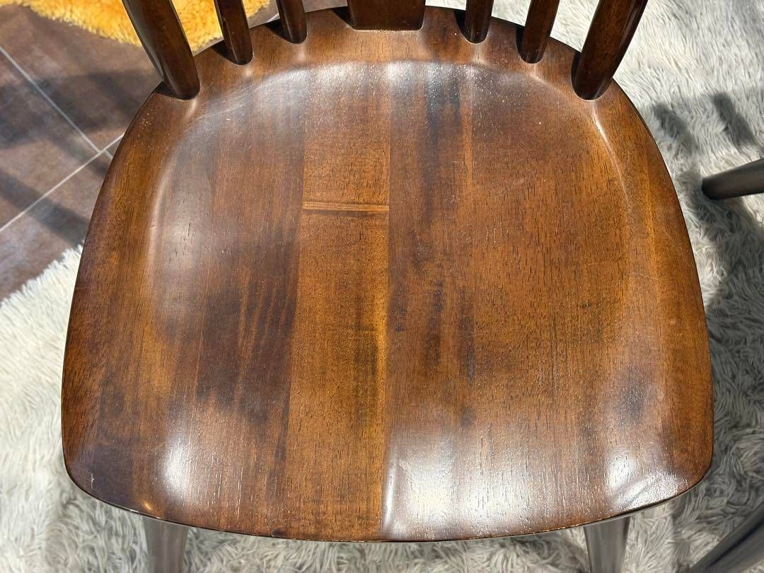 ①KASHIWA 柏木工 ウィンザーチェア スポークチェア アンティーク SY