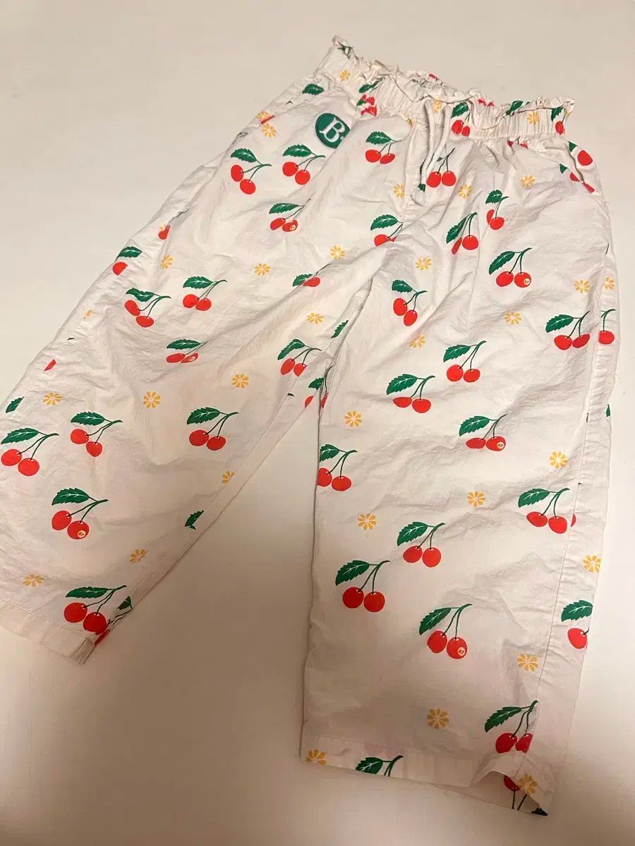 BEBE DE PINO(ベベデピノ) 夏 フルレングス パンツ 女児 120 サイズ ほぼ新品