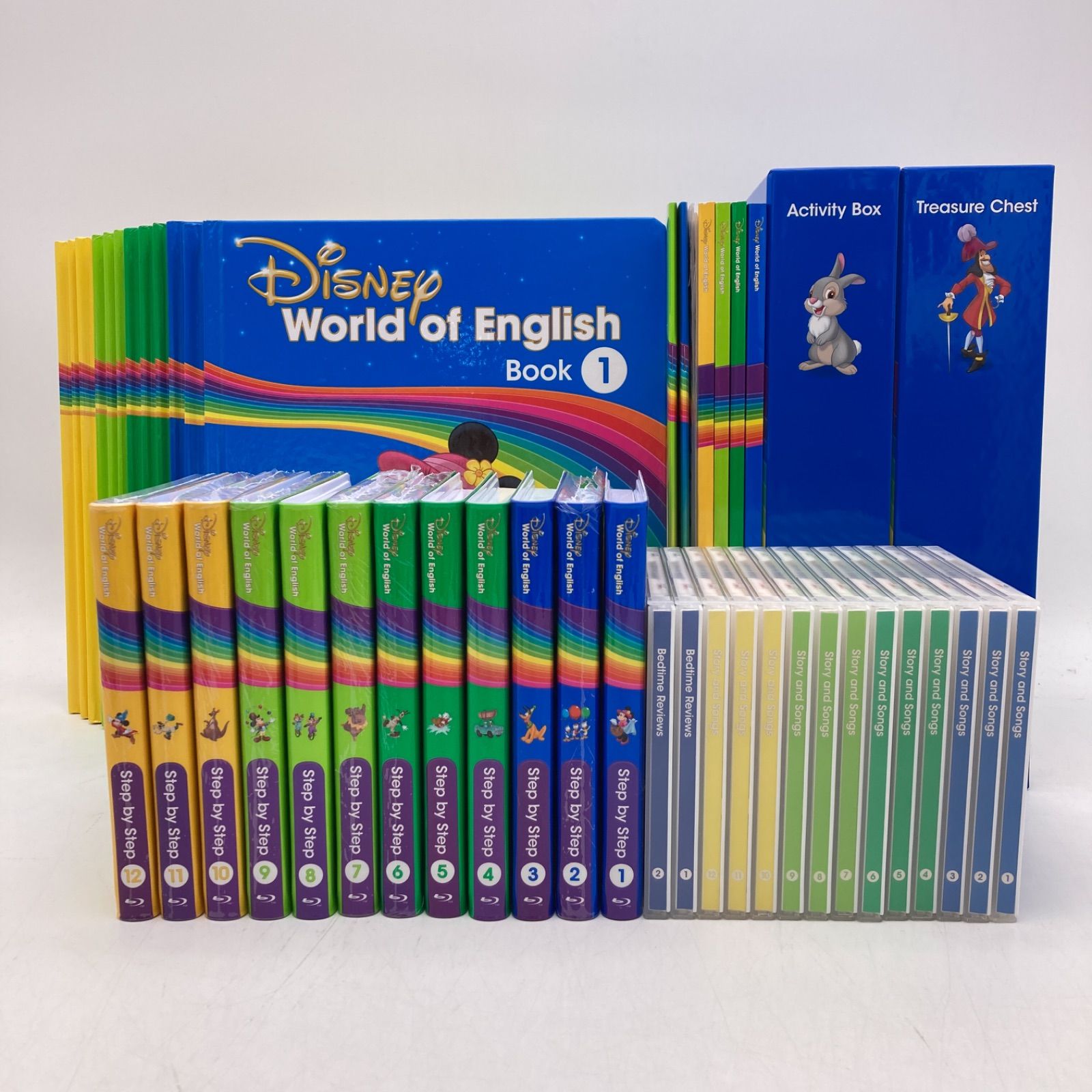 メインプログラム　絵本 CD DVD　ディズニー英語システム　410221 メインプログラム 絵本 CD ブルーレイ ディズニー英語システム