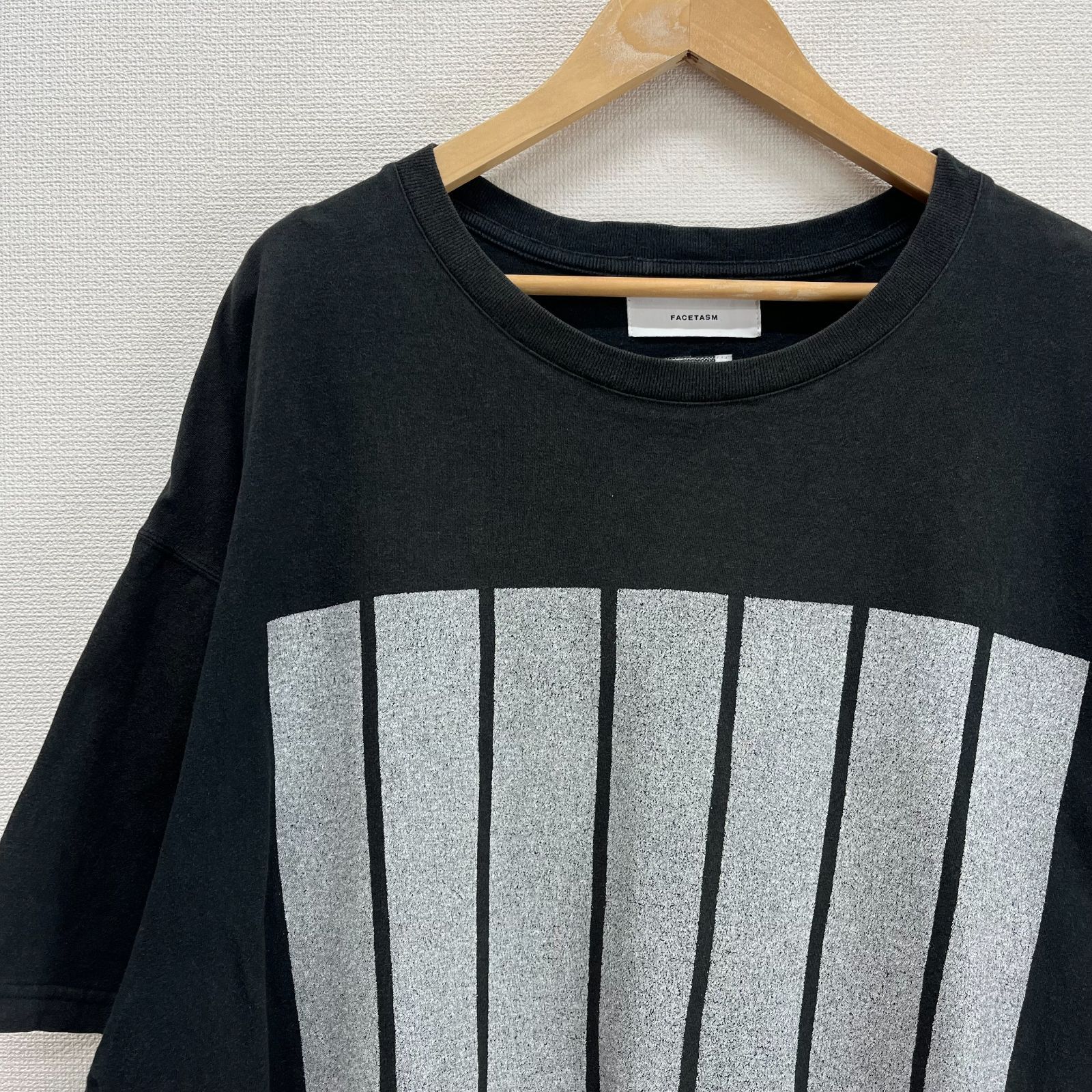 FACETASM （ファセッタズム）　半袖　カーディガン オーバーサイズ XL MinoriTY オーバーサイズ カーディガン メンズ 夏 ビッグサイズ
