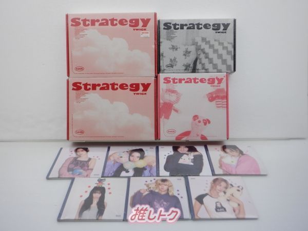 Twice CD 6枚セット 未開封 TWICE CDセット Strategy 11点 未開封 - メルカリ