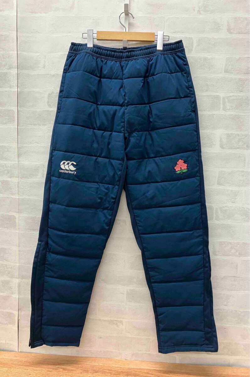 CANTERBURY カンタベリー ラグビー 日本代表 中綿トレーニングパンツ 3 L