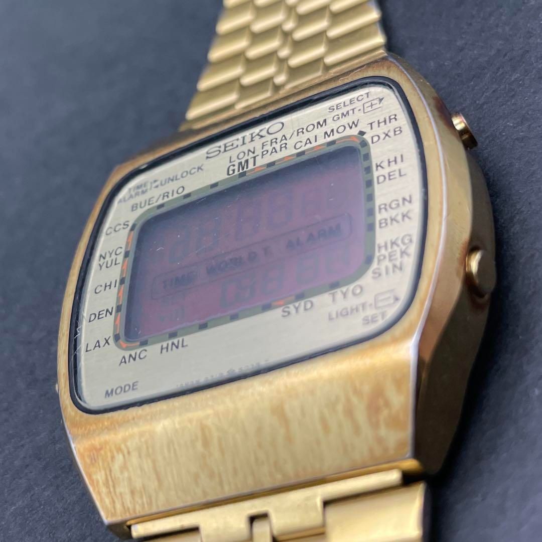 【美品　稼働品】SEIKO アシエ　オクタゴン 腕時計 2320-5030 Vintage Seiko 2320-5030 QZ Ladies Watch in Working Condition