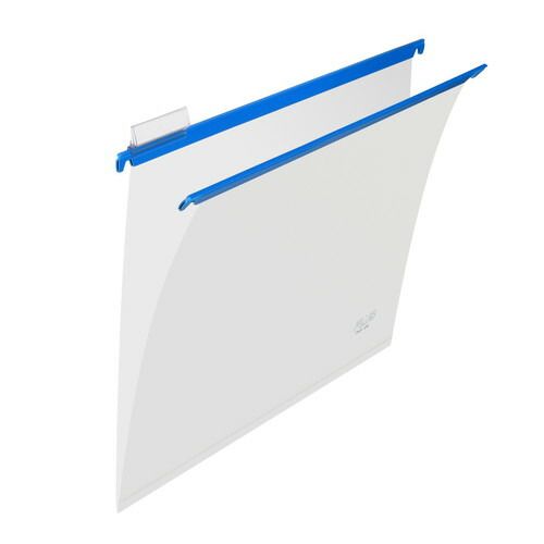 （まとめ買い）プラス PPハンガーフォルダー B4 ブルー PHF-B4 BL 【10冊セット】