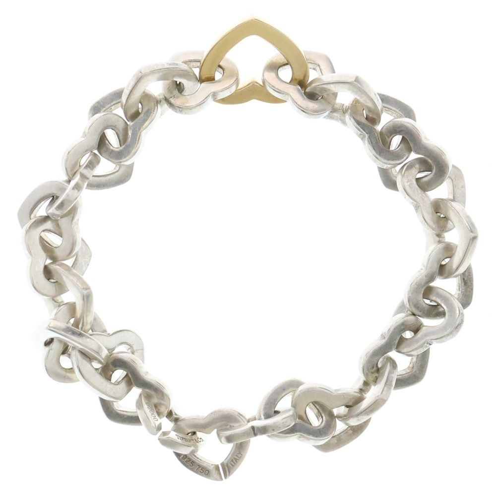 TIFFANY&Co (ティファニー) ハートリンク ブレスレット Au750